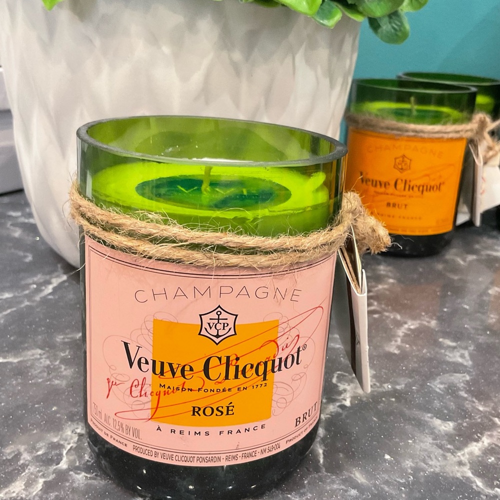 Veuve Clicquot Rosé Candle